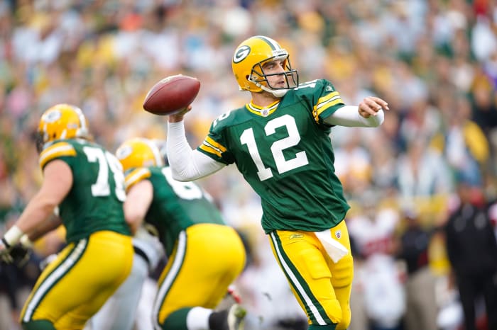 Packers quarterback Aaron Rodgers could be on his way to the Jets in a trade.